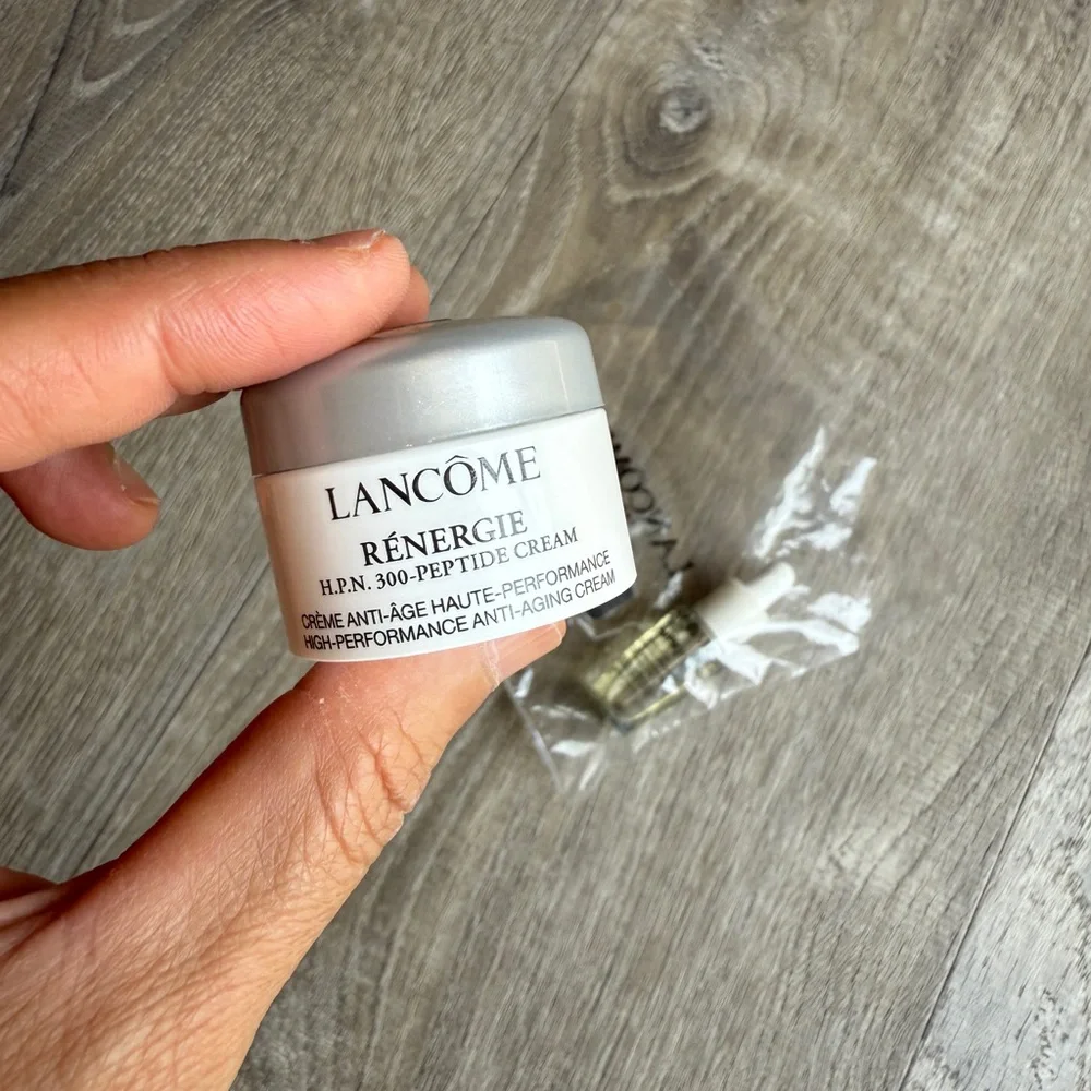 LANCÔME skincare set serum & cream - tester size